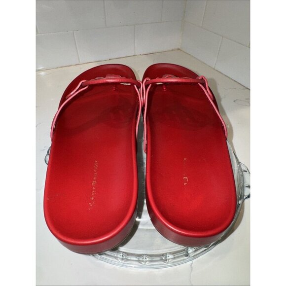 Tommy Hilfiger Womens Relina Red Thong Sandals Shoes Sz 10 flip flops - Picture 7 of 13